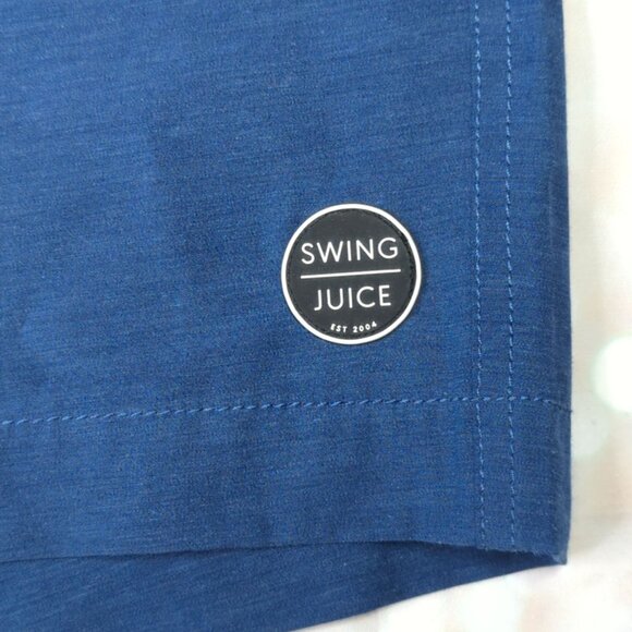 Swing Juice Mens Blue Shorts 2XL Polyester Spandex Blend NEW - Picture 5 of 8